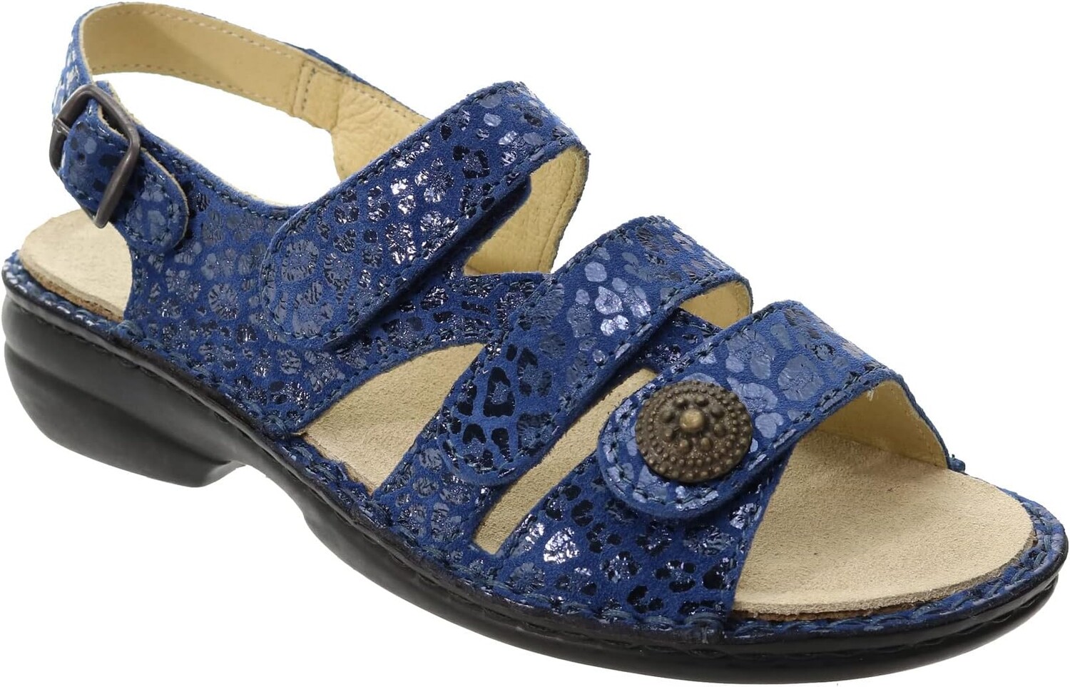 

Туфли David Tate Wrap, цвет Denim Metallic