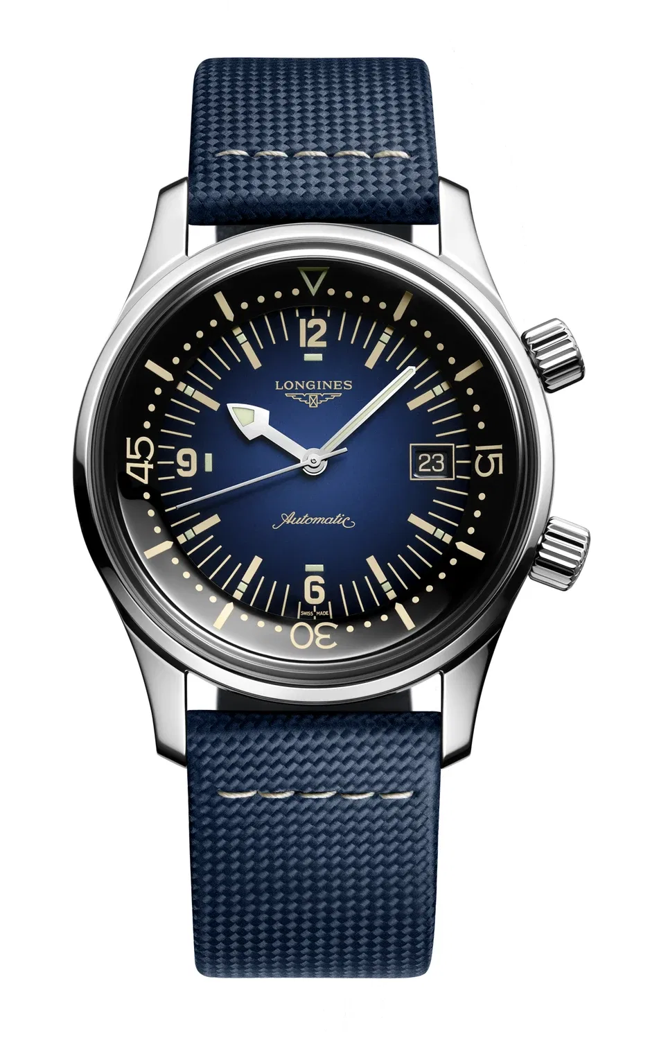 Часы LONGINES LEGEND DIVER - L3.774.4.90.2, серебряный