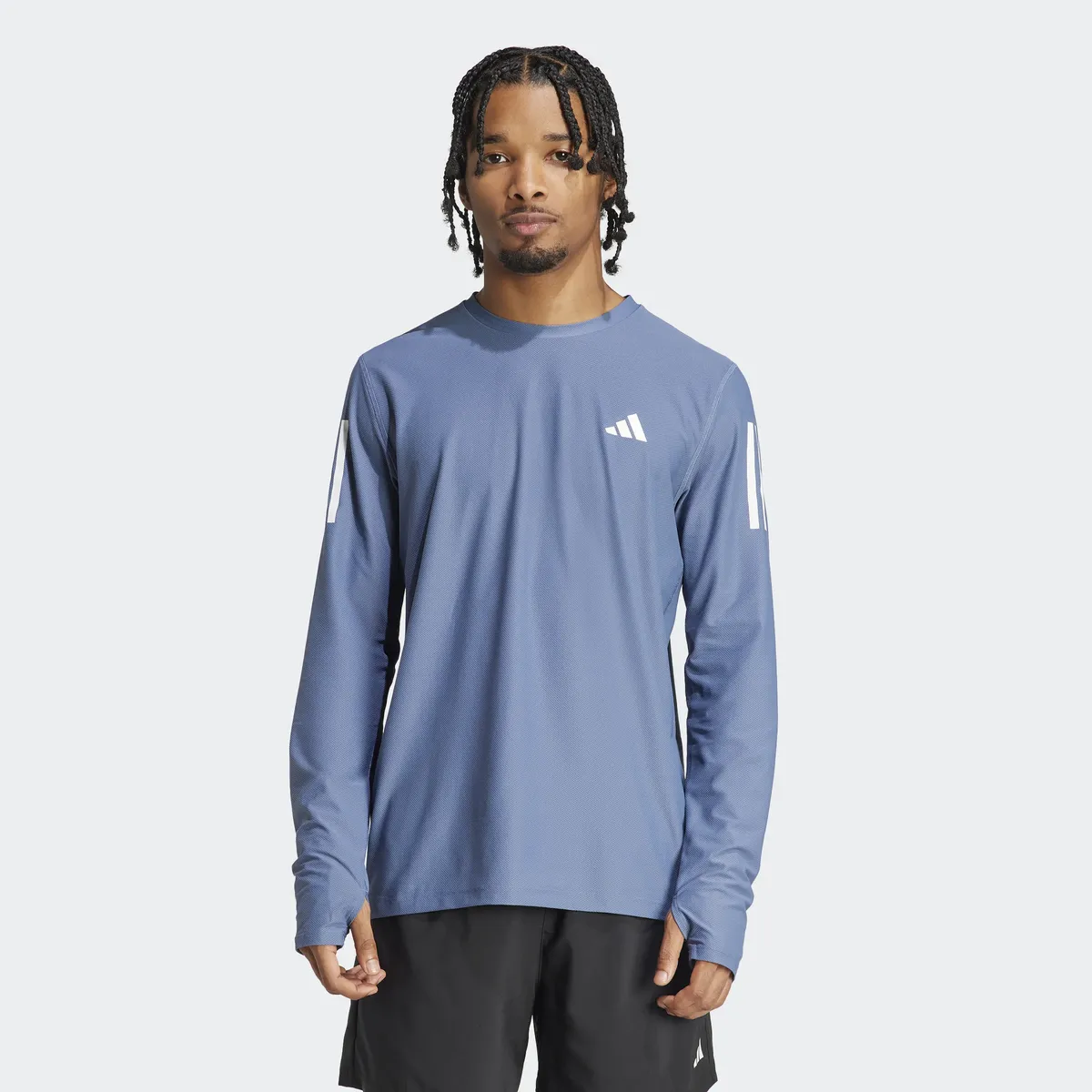 

Футболка для бега adidas Performance "OTR B LS", цвет Prloin