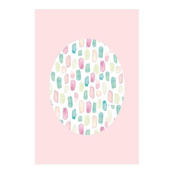 

Фреска Komar Shelly Patterns I цвет rosa/grün/weiß