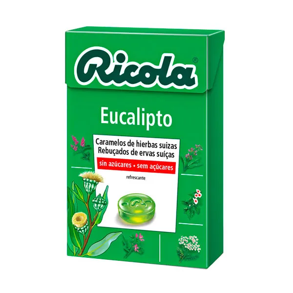 

Швейцарские конфеты с травами Eucalipto Ricola, 50 g
