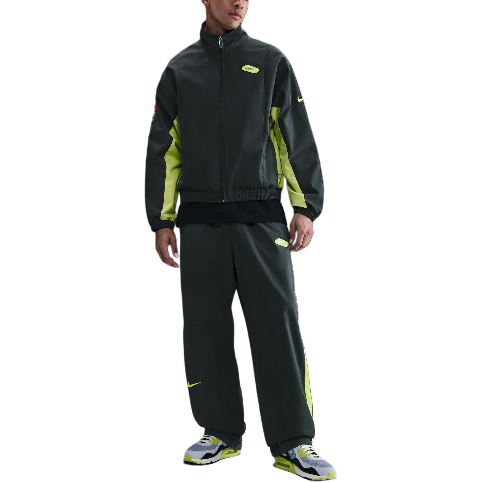 

Nike Куртка Patta X мужская черно-желтая, Black/bright yellow
