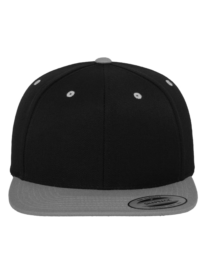 

Бейсболка Flexfit Snapback, цвет blk/silver