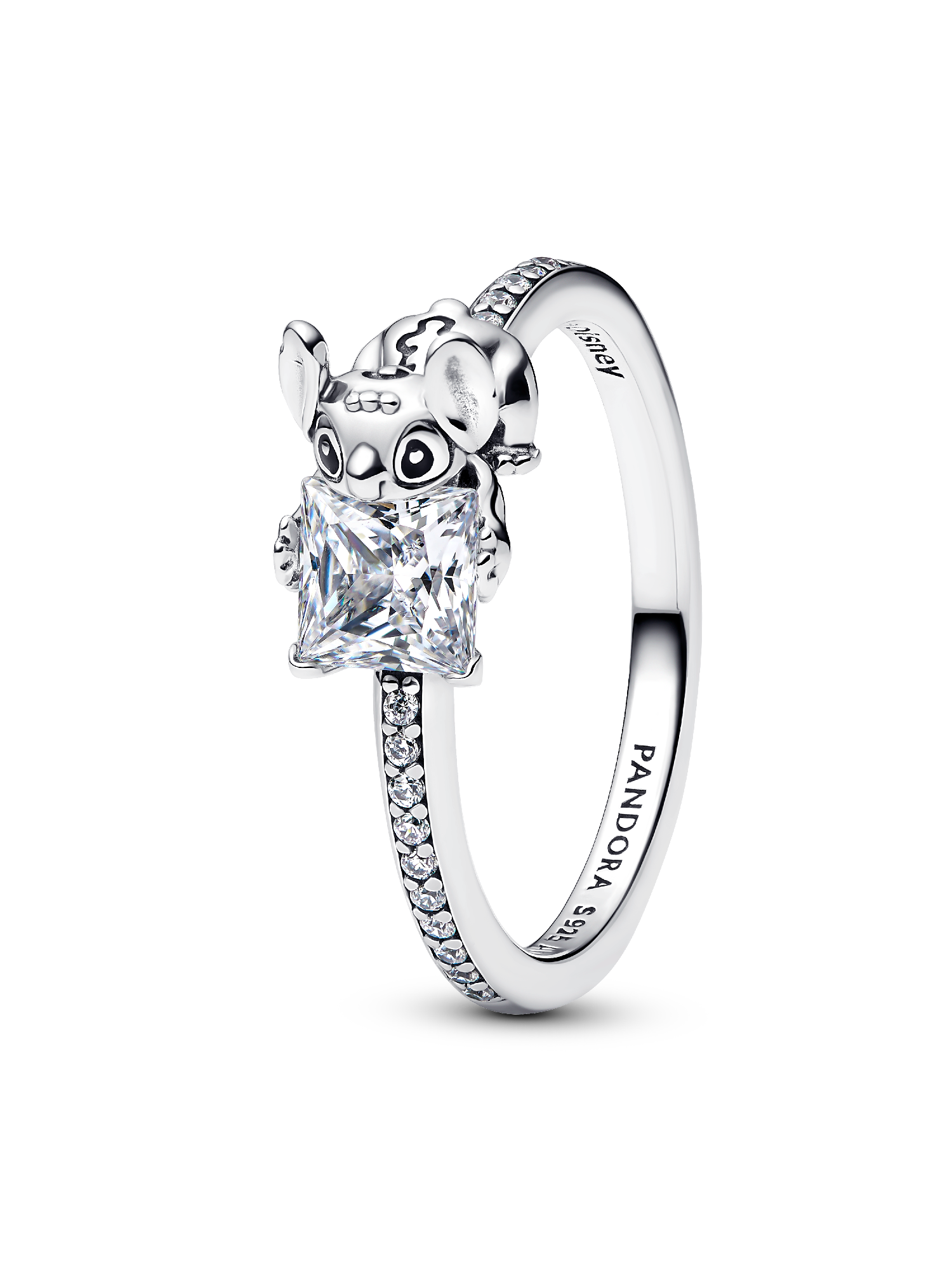 

Кольцо Disney Stitch & Stone Pandora, серебро 925 пробы