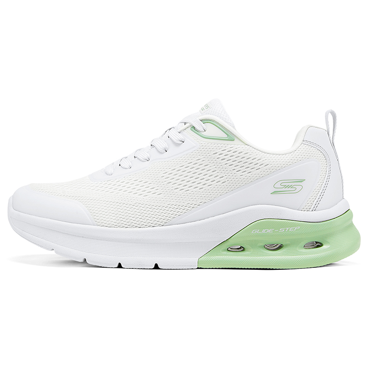 

Skechers Кроссовки BOBS Sport Cushioning, износостойкие, низкие, повседневные, мужские, белые, зеленые