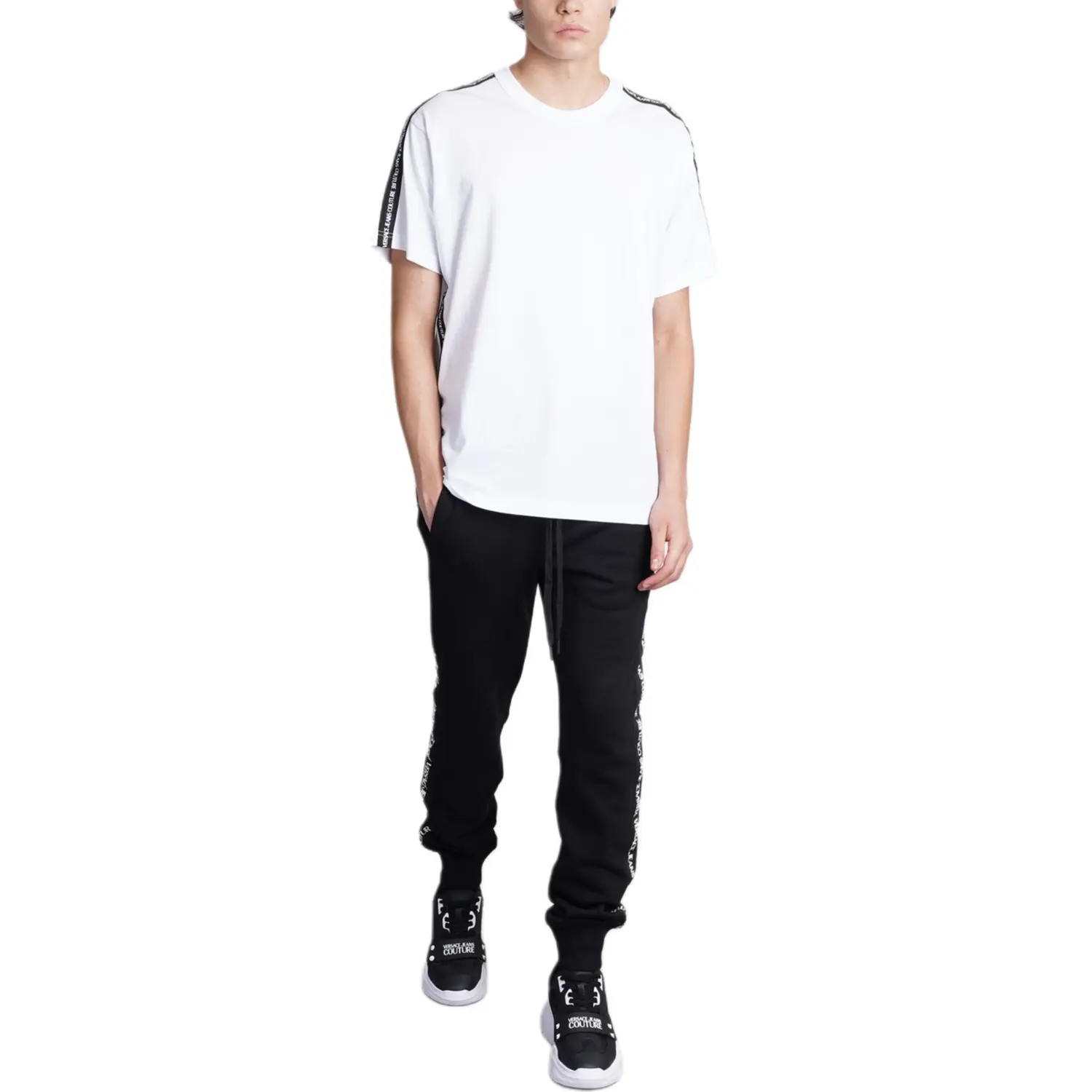 

VERSACE JEANS COUTURE Футболка мужская белая FW22