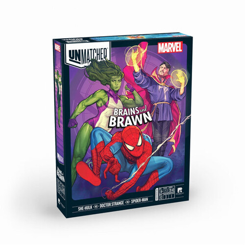 

Настольная игра Unmatched Brains And Brawn