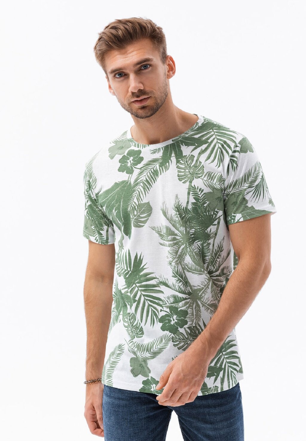 

Футболка с принтом PRINTED Ombre, зеленый