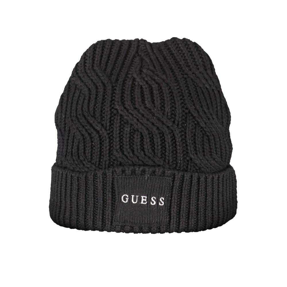 

Черная хлопковая мужская кепка Guess Shoes