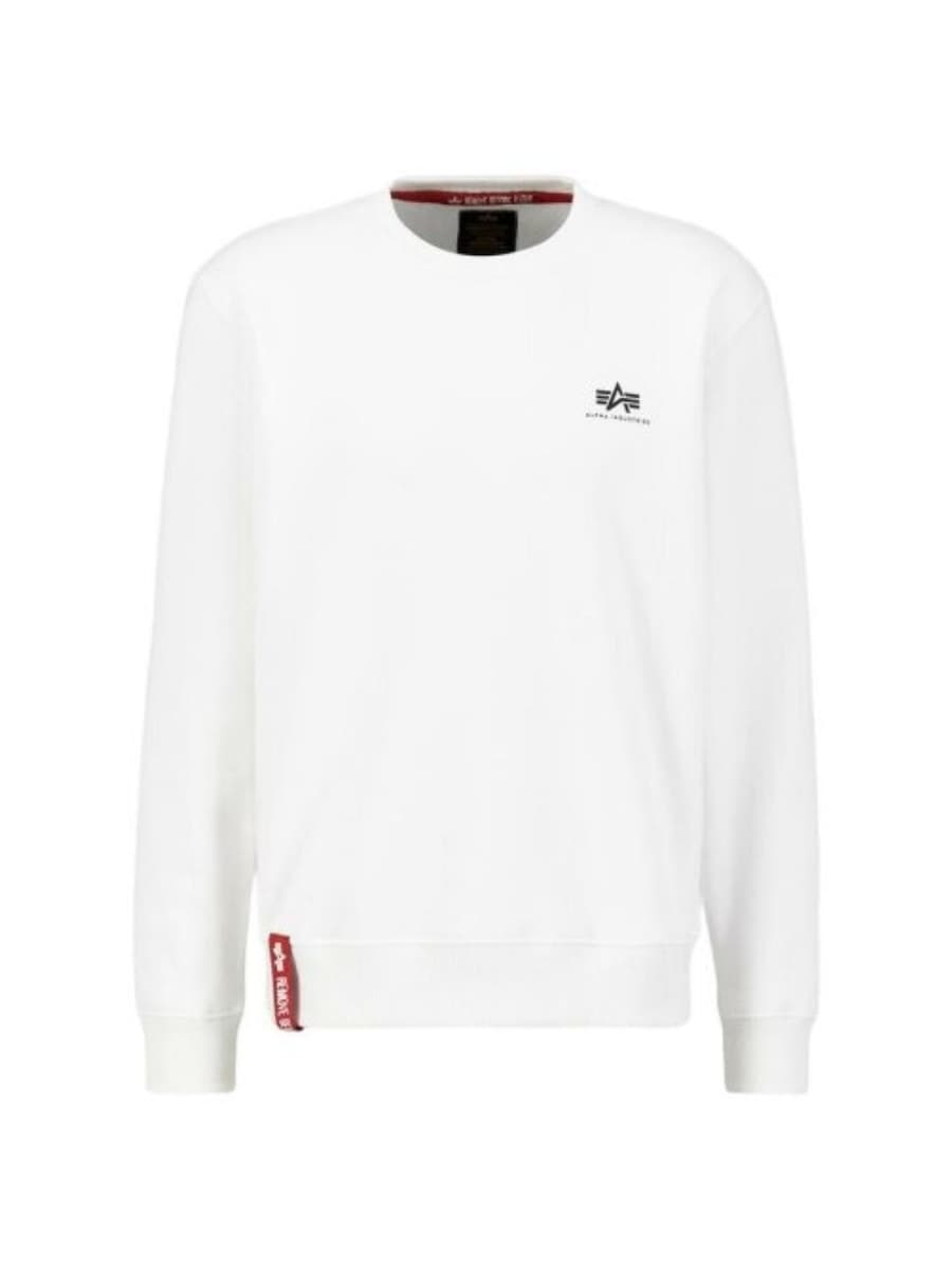 

Толстовка ALPHA INDUSTRIES Basic Small Logo, белый