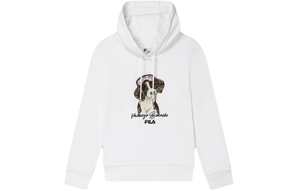 

Толстовка женская белая Fila