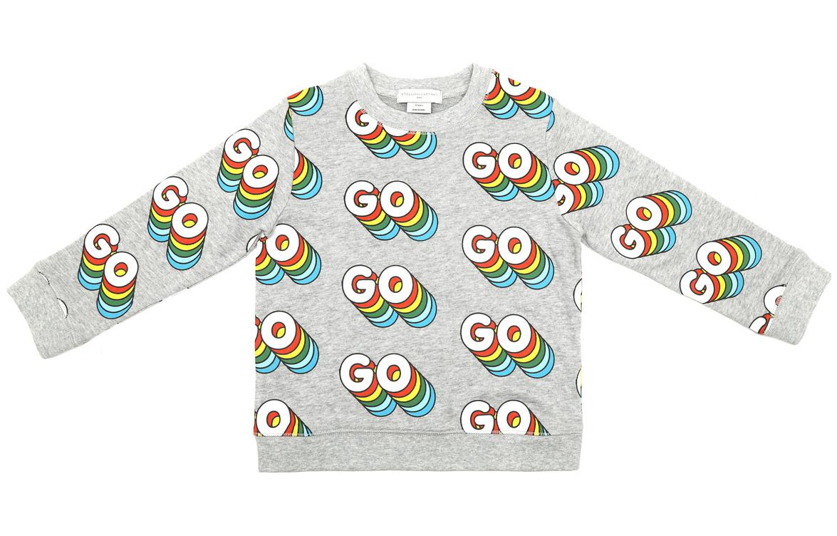 

Stella McCartney Повседневная спортивная одежда SS23 серый детская