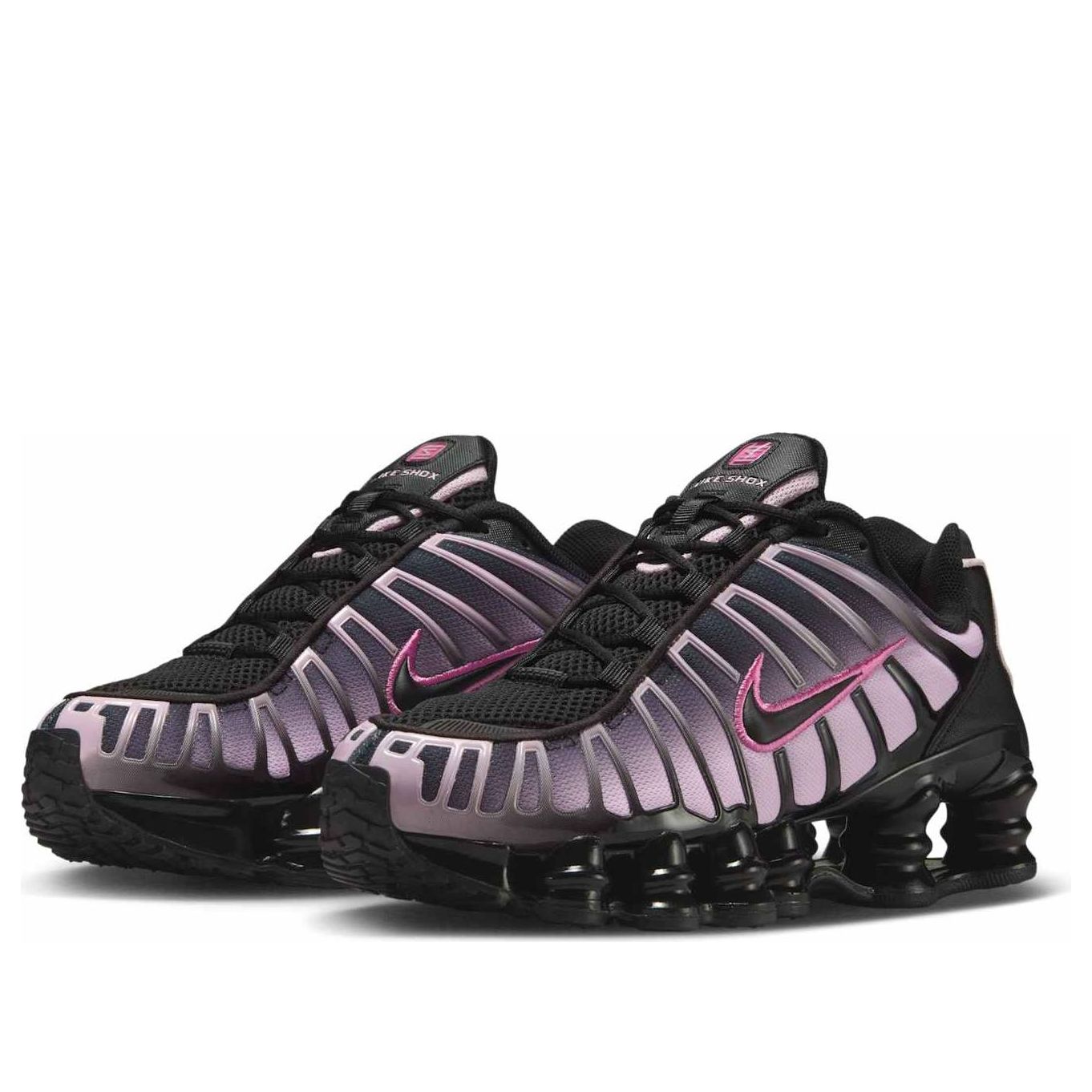 Кроссовки (WMNS) Nike Shox TL 'Black Playful Pink' — фото 3