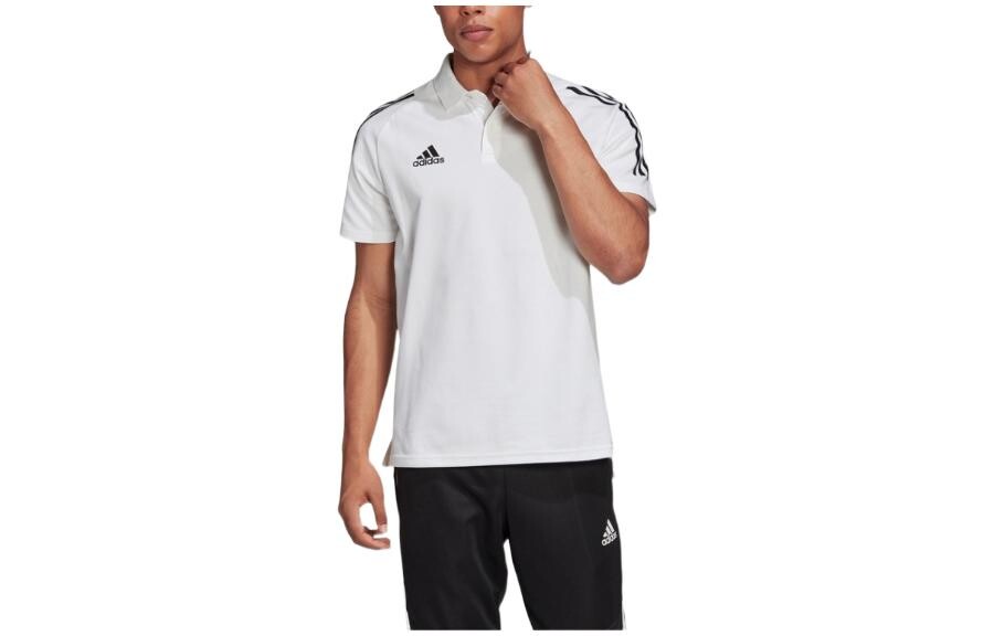 

Рубашка поло мужская белая Adidas, белый