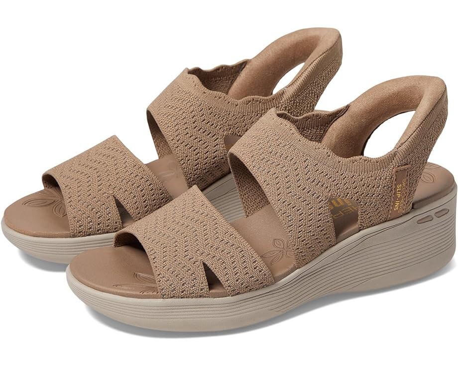 Туфли SKECHERS Pier-Lite – Slip On By - Hands Free Slip-Ins, цвет Mocha
