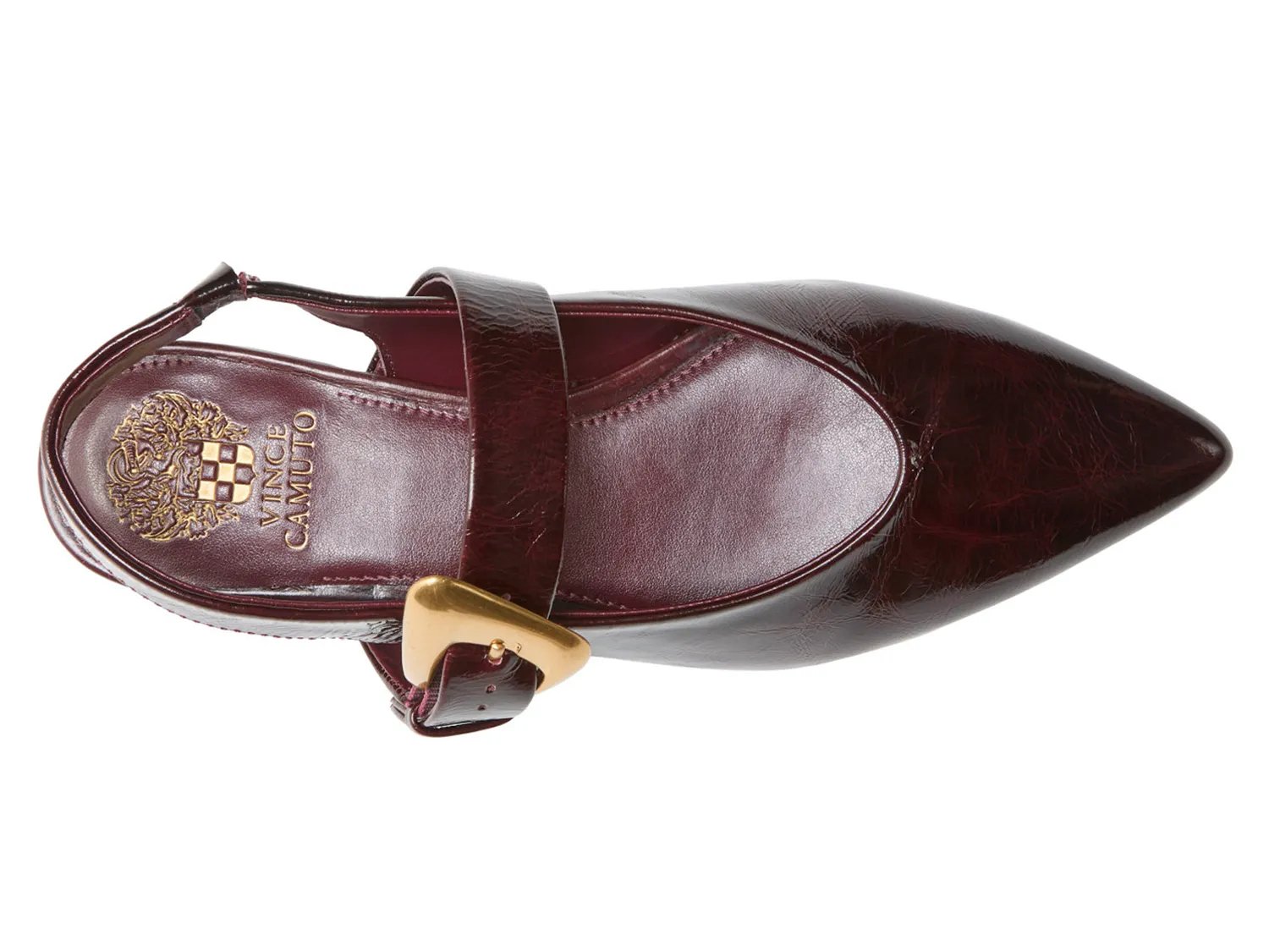 Балетки Vince Camuto Amoret Mary Jane Flat, красный — фото 4
