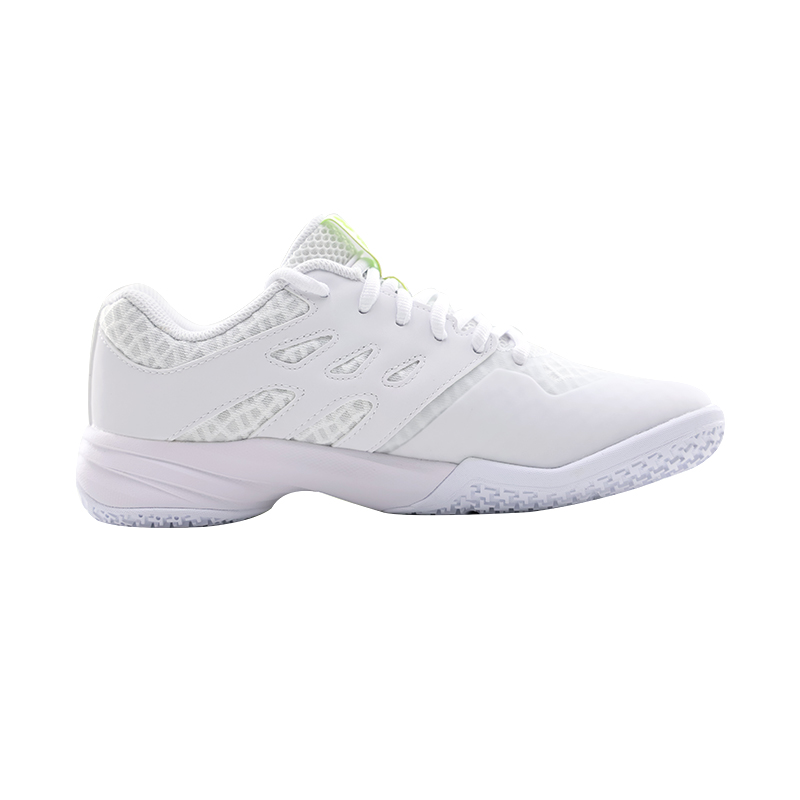 YONEX POWER CUSHION CASCADE ACCEL Белые Лаймовые Унисекс Бадминтонные Кроссовки Низкие Амортизация Защита Поддержка Противоскользящие — фото 2