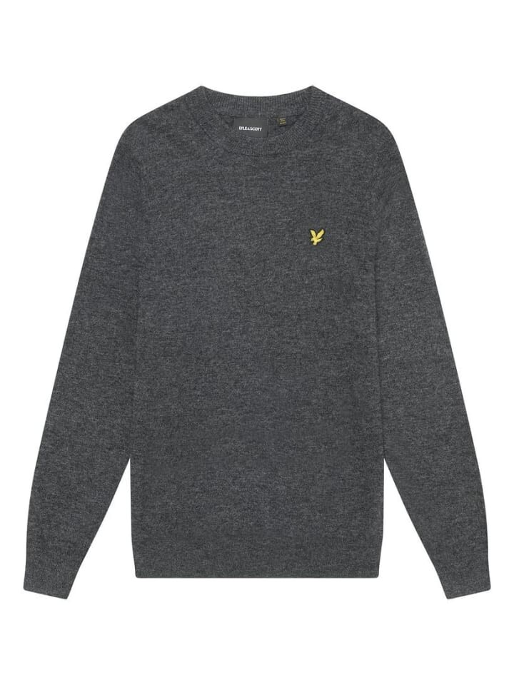 

Пуловер Lyle & Scott Strickpullover, темно-серый