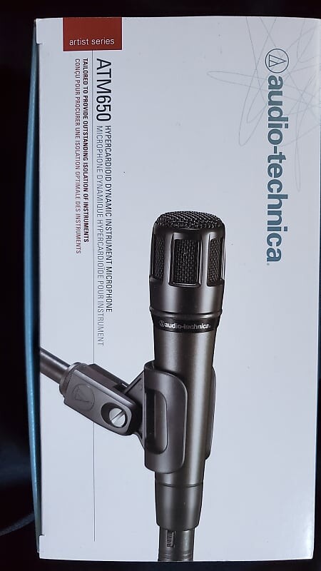 

Динамический микрофон Audio-Technica ATM650 Hypercardioid Dynamic Microphone