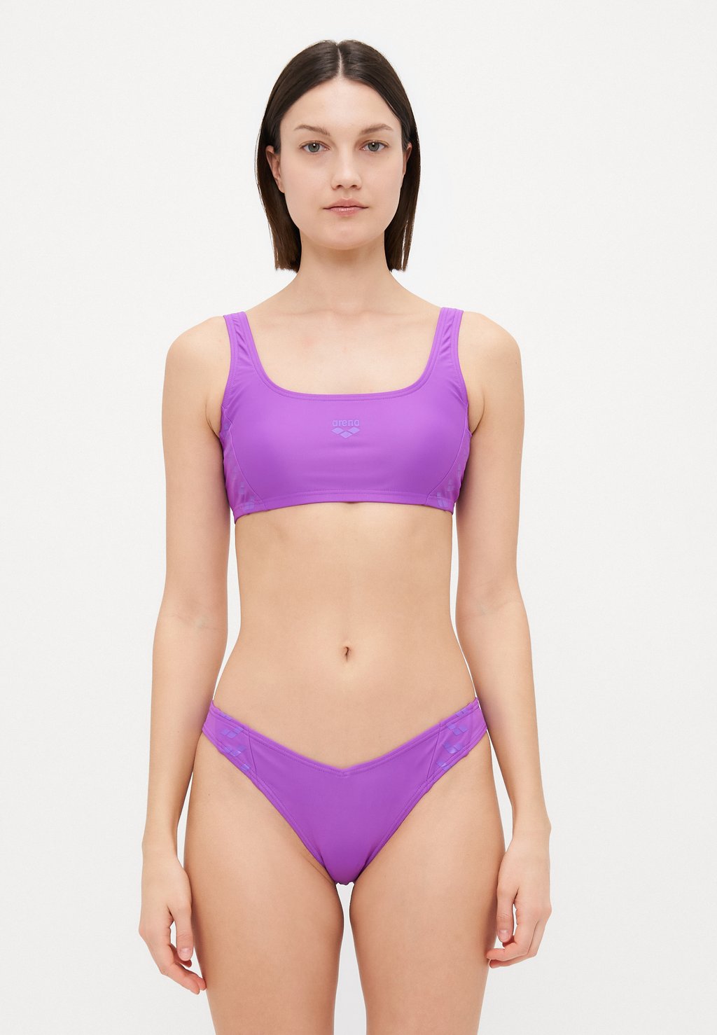 

Бикини WOMENS TEAM STRIPE BRALETTE Arena, сиреневый