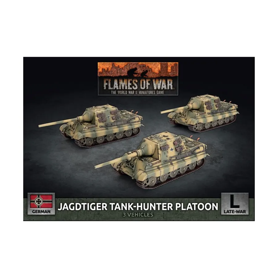 

Взвод охотников за танками «Ягдтигр», Flames of War - WWII - German - Tanks (4th Edition)