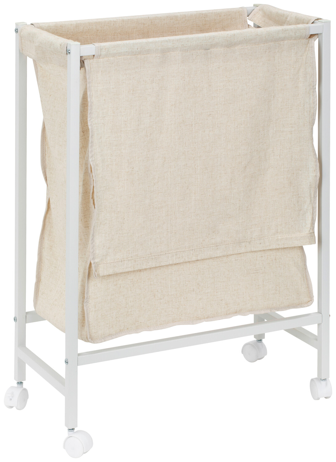 

Корзина для белья 56x78x29 см, белый/бежевый