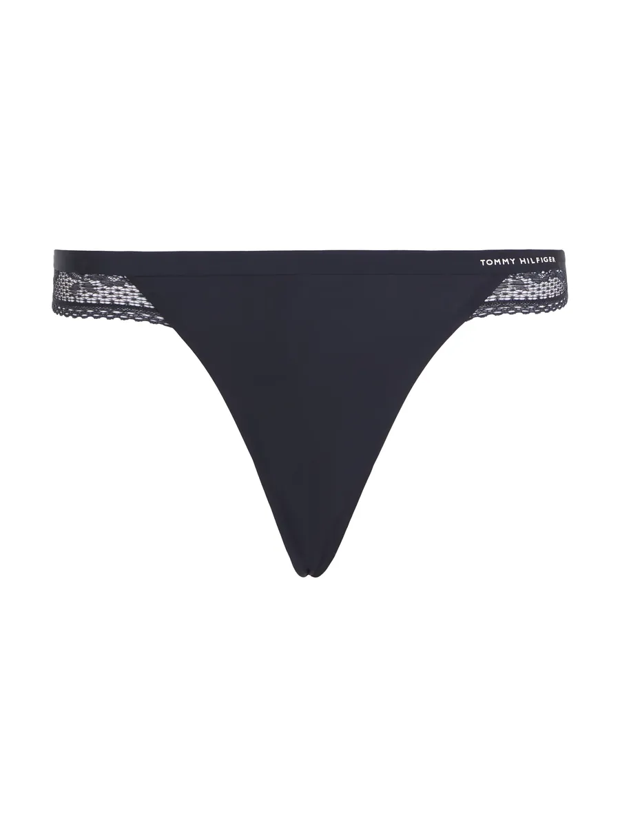 Tommy Hilfiger Underwear Трусики с кружевными деталями, синий — фото 2