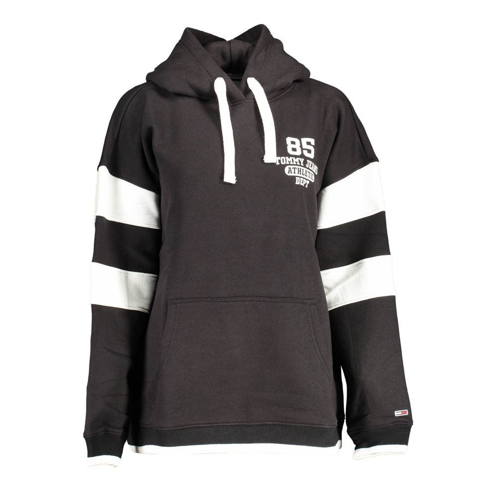 

Черный хлопковый женский свитер Tommy Hilfiger