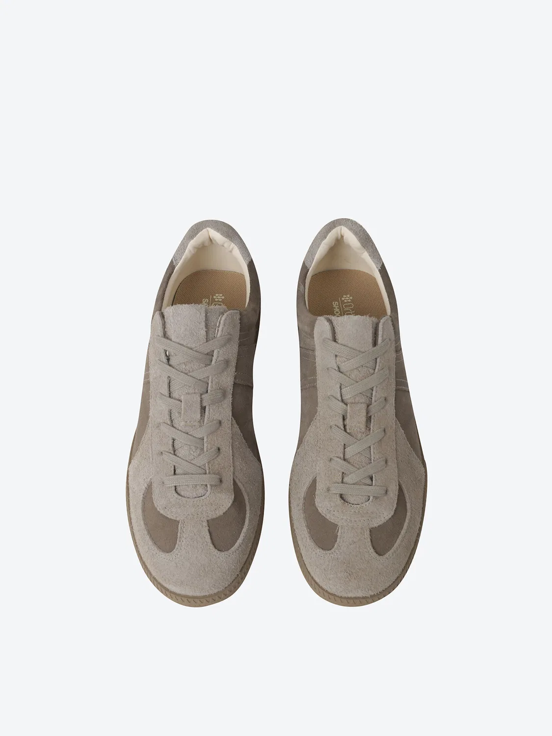 Мужские низкие кеды Uni Leather V2 Suede German Army от Shoopen — фото 3