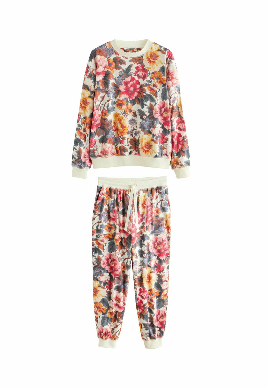 

Пижамный комплект Next COSY LONG SLEEVE SET, Orange Floral/Beige