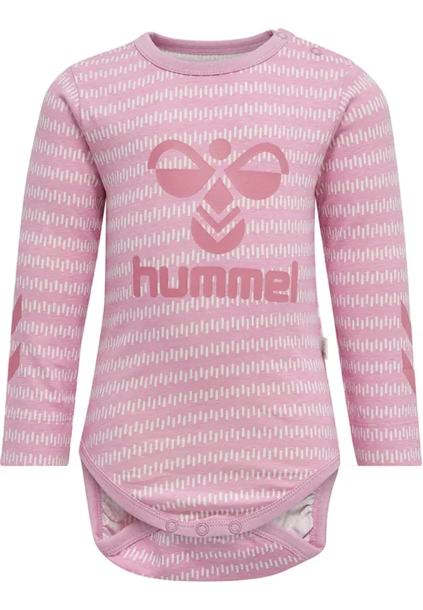 Футболка с длинным рукавом Hummel Hmlesme, сиренево-розовый