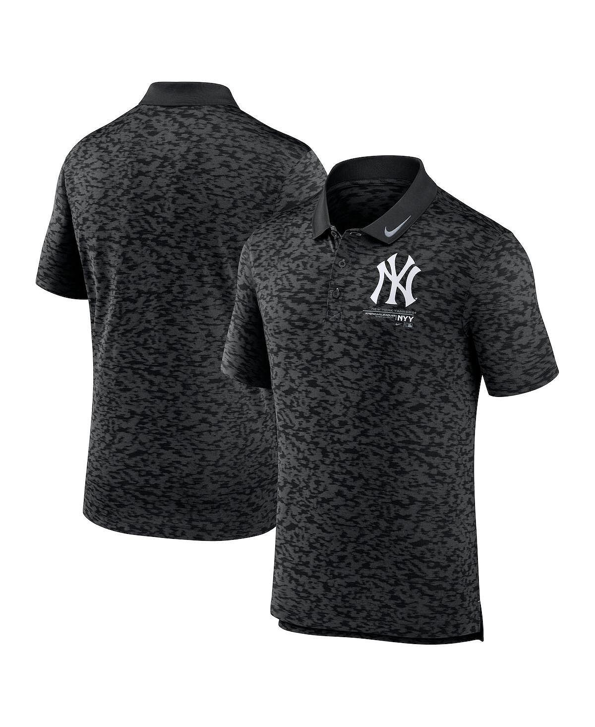 

Мужская черная рубашка-поло New York Yankees Next Level Nike