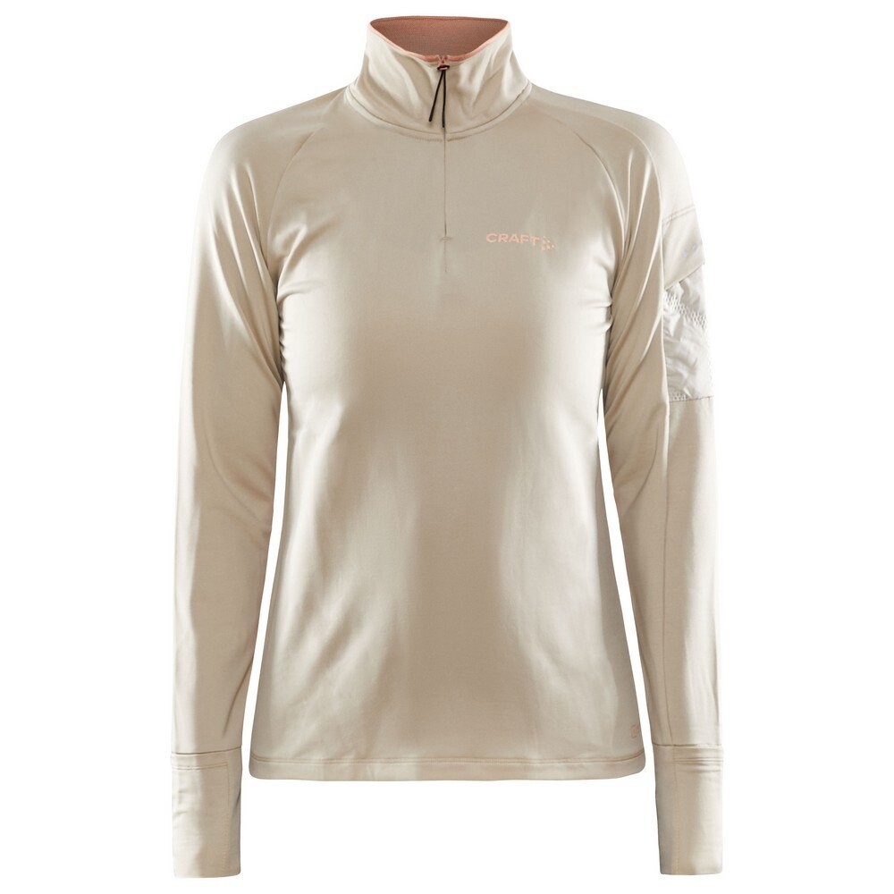 

Спортивная футболка Craft ADV Subz half zip, бежевый