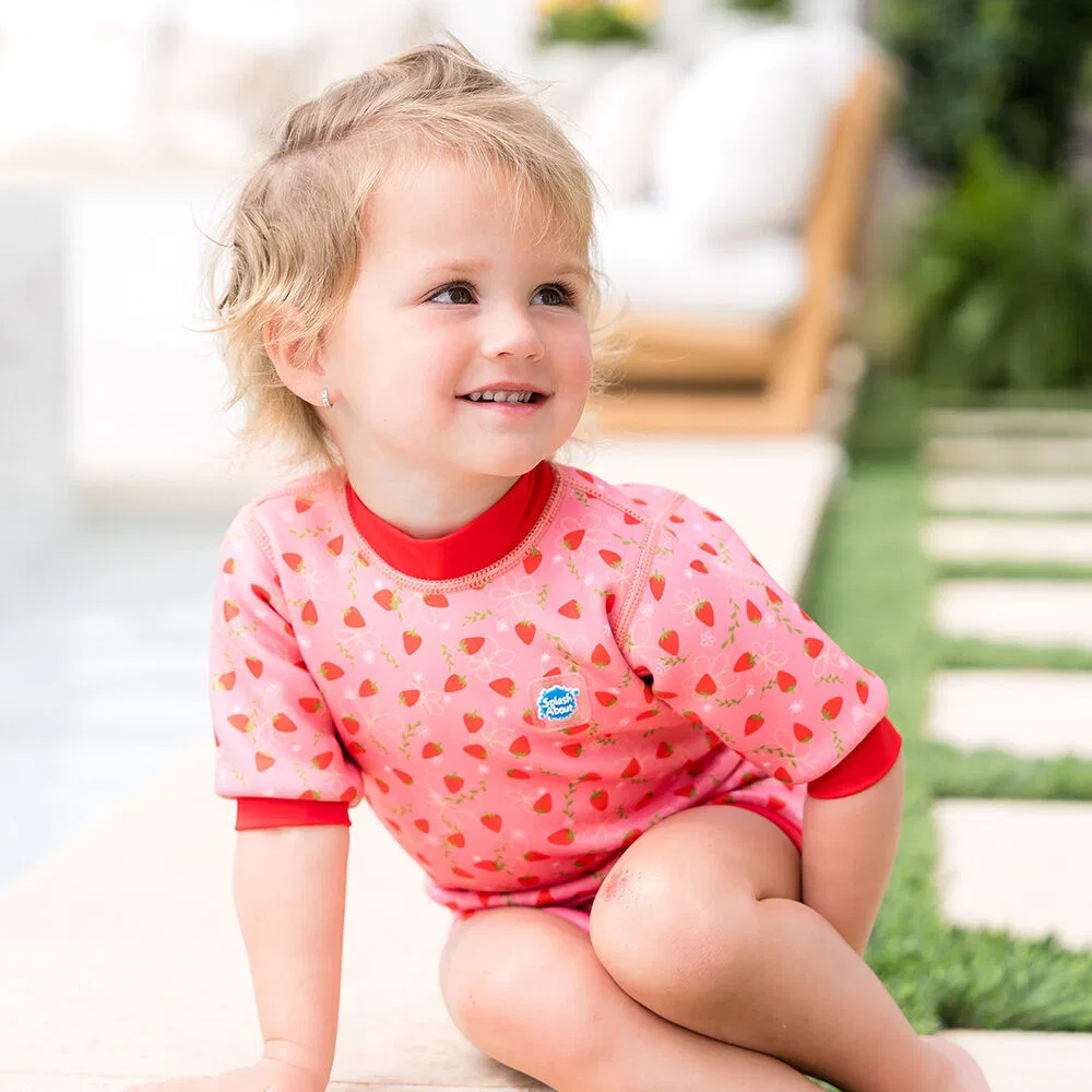 Детский гидрокостюм Happy Nappy Strawberry Field от Splash About — фото 2