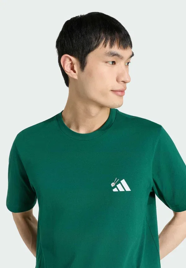 Футболка с принтом суши Adidas Sportswear, колледж-грин — фото 3