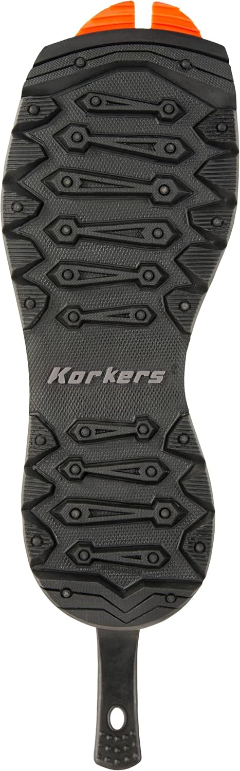 

Унисекс-ботинки Korkers Snowtrac с резиновой подошвой для промышленного использования, черный