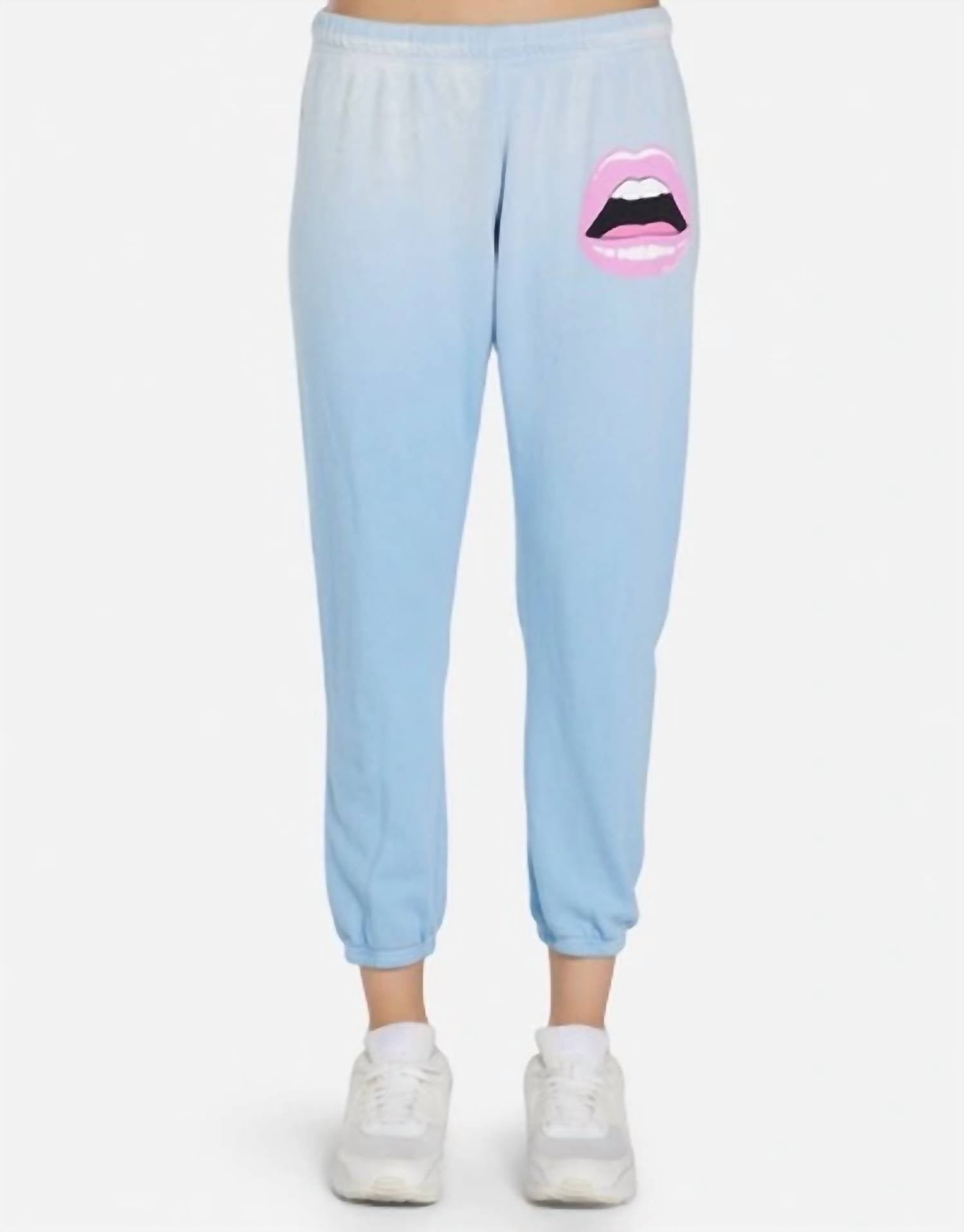 

Брюки женские Lauren Moshi, цвет ice blue ombre