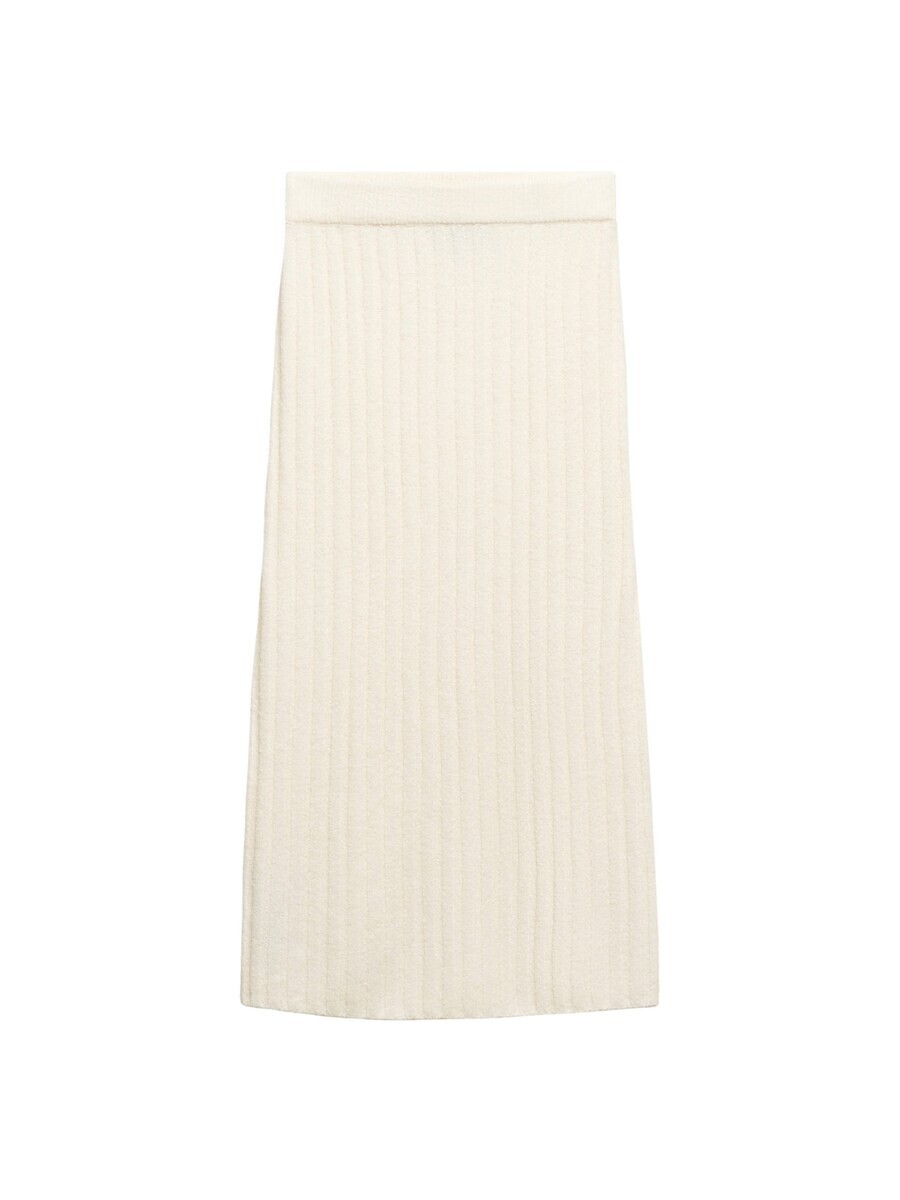

Юбка миди MANGO Skirt TALDORIN, экрю