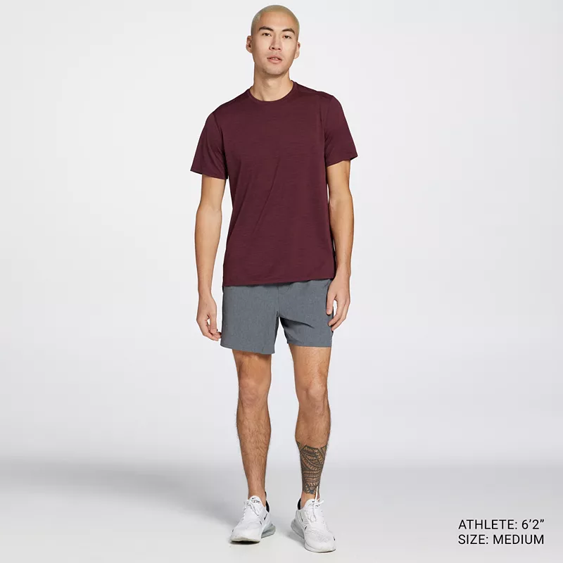 

Мужская футболка DSG Movement, цвет Team Burgundy Heather