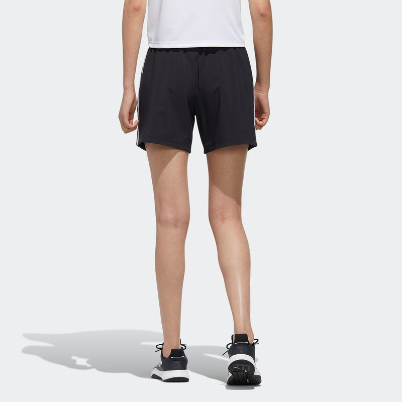 Шорты (WMNS) adidas Mh 1/4 Shorts Training Sports Quick Dry Breathable Black FT2878 — фото 4