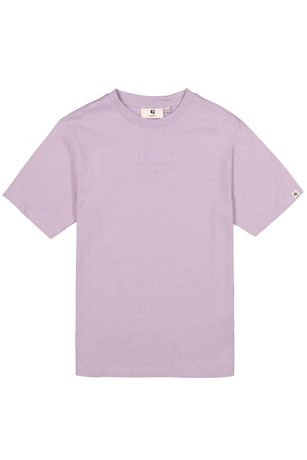 Футболка хлопковая Garcia, misty lilac