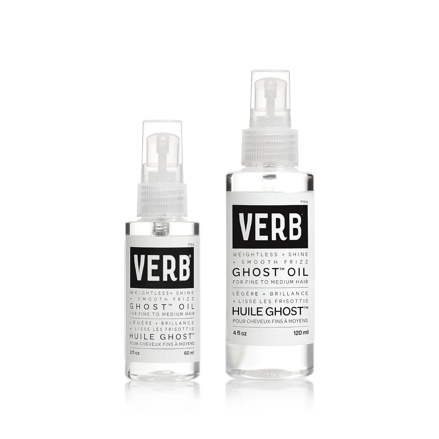 VERB Ghost Oil - невесомое масло для тонких и средних волос - разглаживает пушистость, придает блеск - не содержит парабенов, глютена и вредных сульфатов. 89 мл (2 шт.), Green