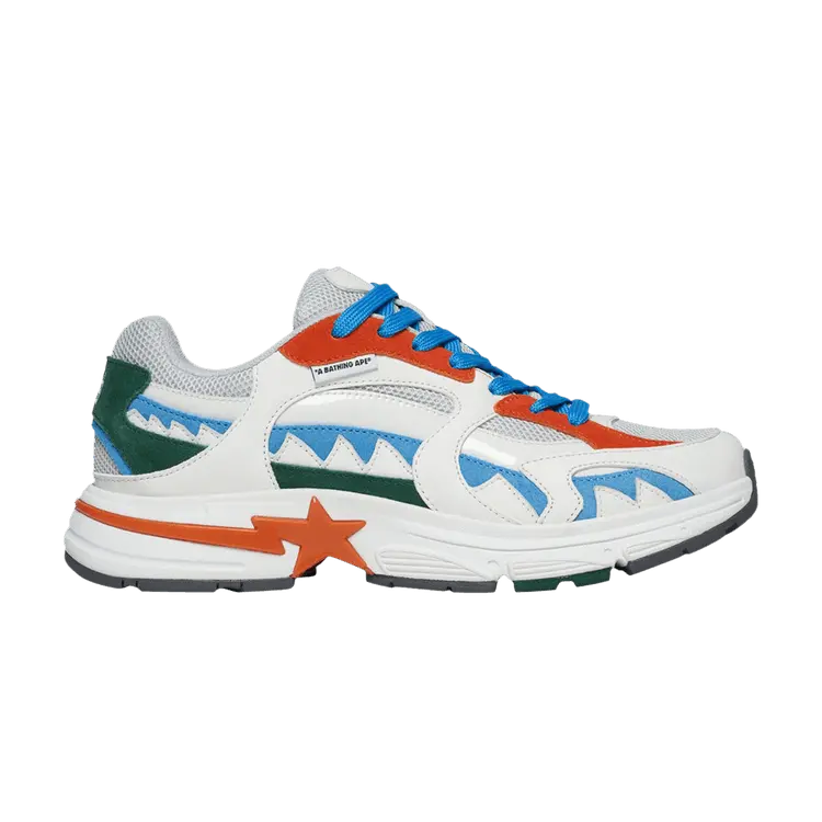 

Кроссовки BAPE Shark Sta M1 Country Pack - Indonesia, белый