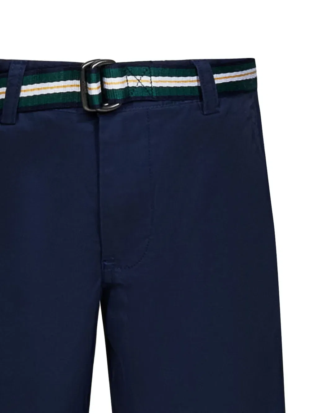 Шорты-чиносы с поясом Polo Ralph Lauren Kids, синий — фото 3