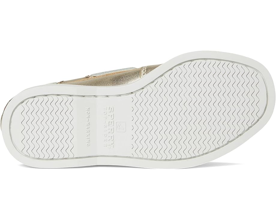 Детские лодочники Sperry Authentic Original (Little Kid/Big Kid) Sperry Kids, Metallic Gold — фото 3