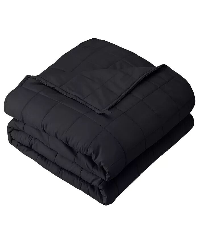 

Утяжеленное одеяло, 7 фунтов (60 x 40 дюймов) Bare Home, черный