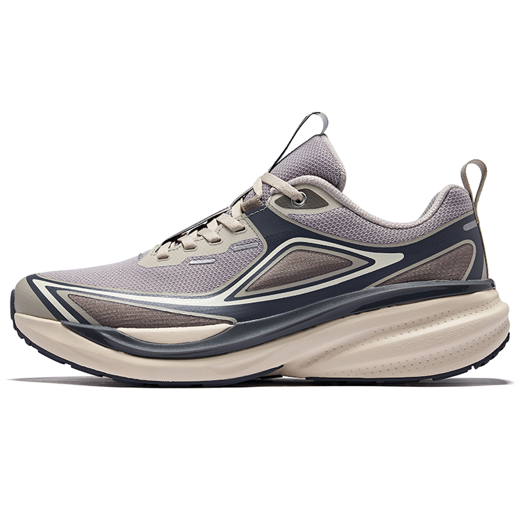 

Кроссовки для бега Vertical And Horizontal 1.0, низкие, мужские, Warm Mist Gray, Carbon Gray Erke, Beige Purple