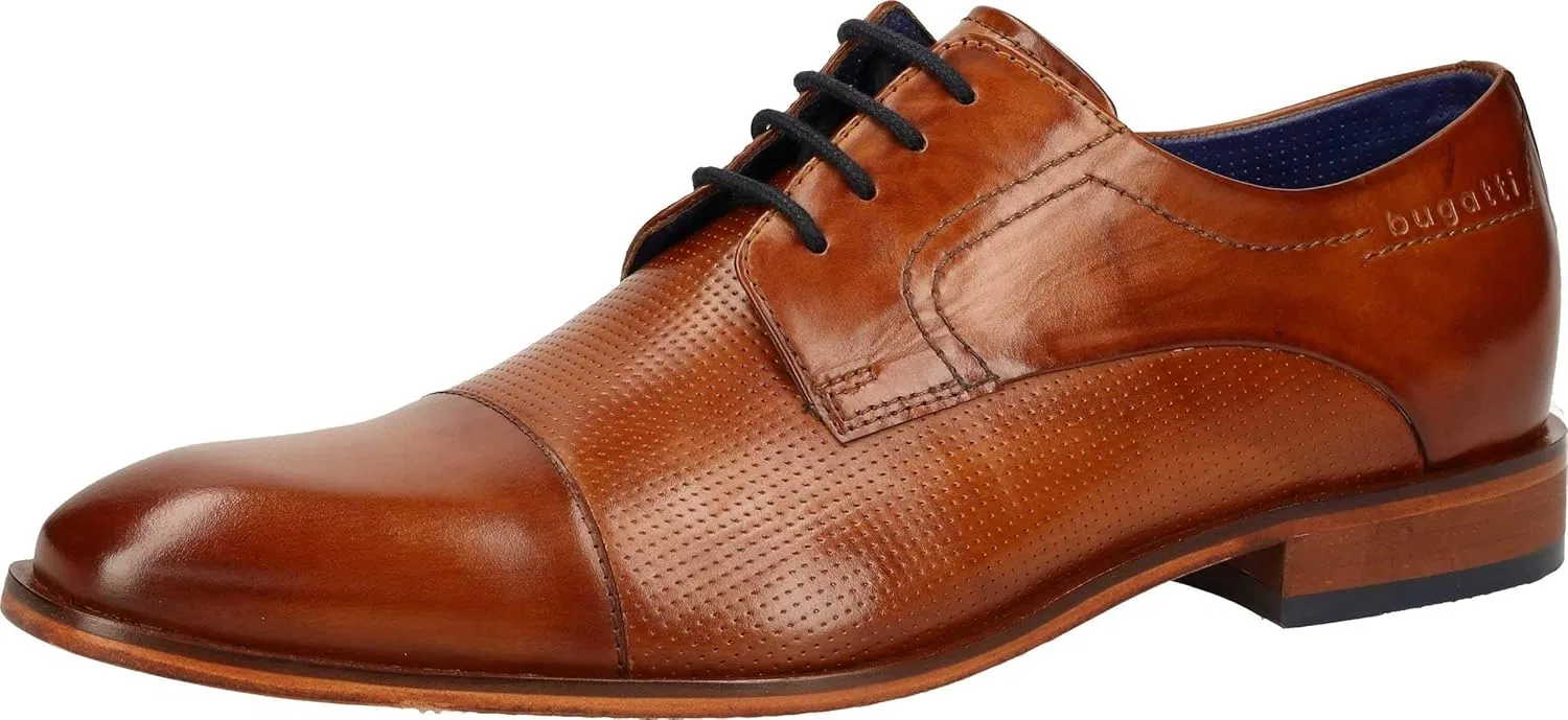 Мужские дерби Bugatti 311752071100, Braun Cognac 6300