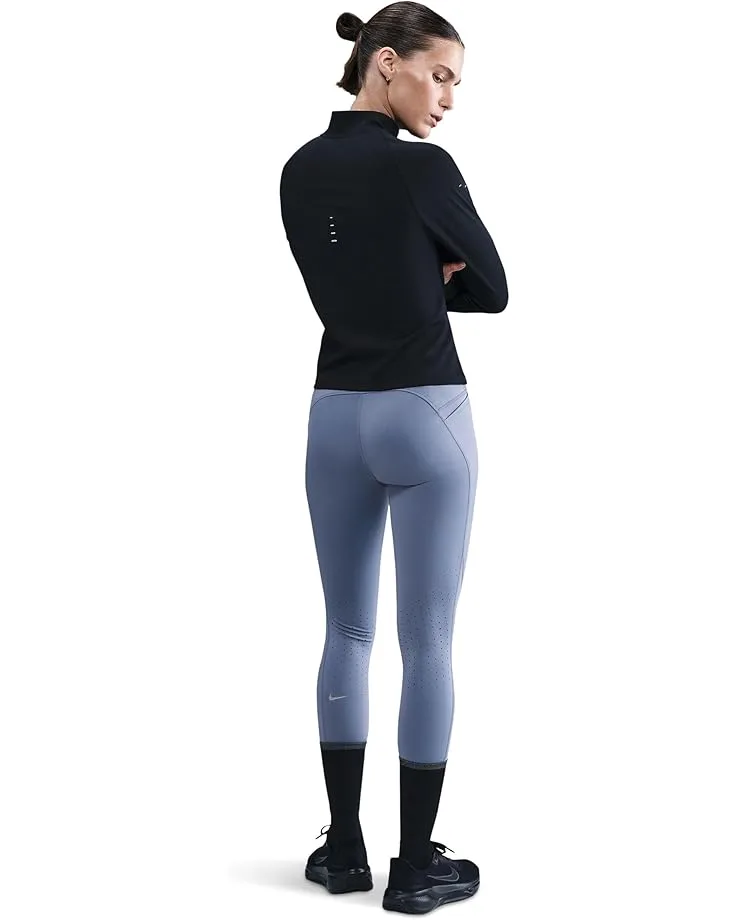 Леггинсы Nike Dri-FIT Swift High-Waisted 7/8 Running Leggings With Pockets, World Indigo/Reflective Silver — фото 2