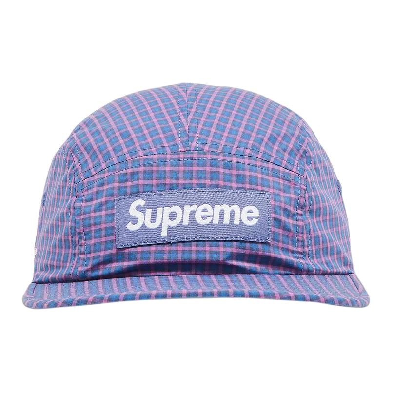

Supreme Клетчатая кепка из кордуры, Blue